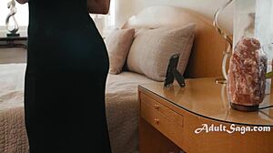 Touch Starved Straight Woman Cheats With Lesbian Friend Using Strapon