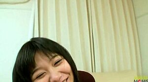 Fat Asian brunette's wet pussy pounded