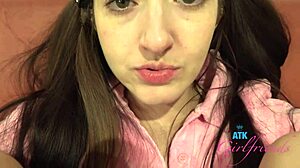 Super Cute Brunette Amateur Tifa Quinn Gets Pussy Licked Fingered Orgasm Pov