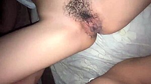 Pinay teen feels intense pleasure as cock pulls out then thrusts back in