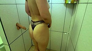 Latina MILF Sophie Helenass Showers with Huge Tits and Ass