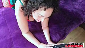 chubby milf betty buttplug lets a big dick wreck her doggystyle in lingerie