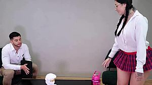 horny student offers pussy to professor for grade