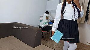 Why Did My Teacher Fuck Me And Cum On My Ass While Mum Slept?