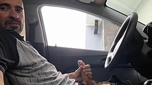 risky masturbation on the street in public for the hot girl on the street