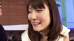 Cute Asian Teen 18+ Tries Bondage with Older Guy 😍