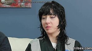 Naughty cutie endures brutal anal fucking in butthole asylum