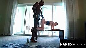 Oiled Model Fucked by Huge Cock?