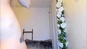 Girl SHOWS OFF her NATURAL TITS and ASS!