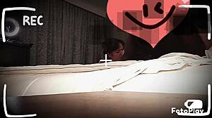 Snowbunnyqueen27's interracial threesome!