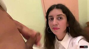 I Asked A Friend To Cum On My Face In A Cafe So I Could Eat Food With Sperm