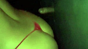 Wife Cums On Black Cock In Glory Hole