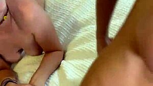 candid pov threesome featuring two stunning blonde step sisters