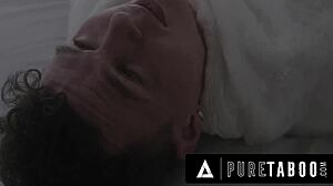 I watch Pure Taboo. Possessed housewife August Skye drains local boy.