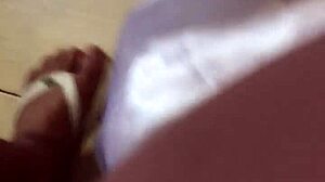 Blonde sex doll gets anal toy play