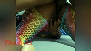 Licking My Black Girl's Naughty Pussy