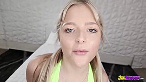 i met a blonde teen for an incredible interracial chat