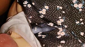 She begs, please don't stop fucking me, leading to a huge cumshot.