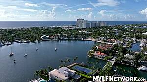 Stepmom anissa encourages wrestling win!