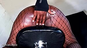 ghetto barbie gets ass fucked