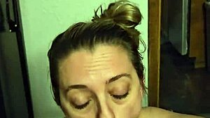 want to see this milf give rough blowjob and get creampie in pov?