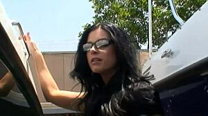 India Summer Passionately Sucks Big Black Cock