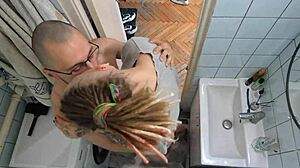 Our morning routine starts with licking her wet pussy before big cock fucking