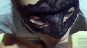 Sailor girl gets facial cumshot from huge cock