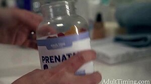 unfaithful husband pushes pregnant wife into wild gangbang submission. casey calvert and leana lovings shock!