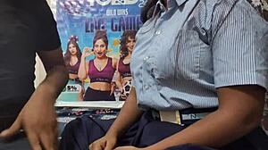 Desi college girl hard fucking sex teacher