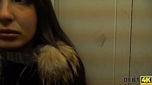 Debt4k: Night Club Director Monica Wet Sells Her Pussy for Cash in Rough POV Sex