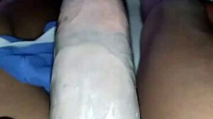 Ever Seen an Ebony Amateur Take a Monster Black Cock Close-Up?