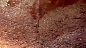 Intense oral session eating wet ebony pussy leading to orgasm