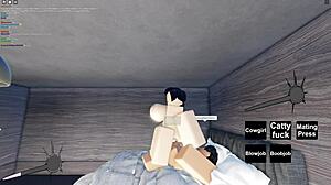 Slutty Roblox Girl Gets Fucked Hard