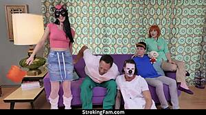 Wild Family Fuck Fest With Alex Coal And Johnny Castle!