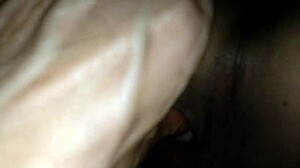 Roommate Rubs Pussy on Panties with Cum