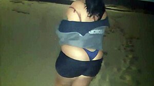 Found A Bbw With Hard Cock, Took Her To Suck And Show Ass?