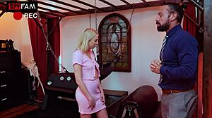 Madison Summers Begs Stepdad to Tie Her Up in His Sex Dungeon