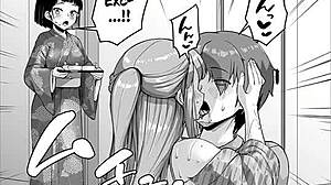 Latina mother and daughter with big boobs care for horny old man