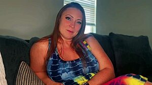 This horny hotwife took a BBC creampie home for hubby to clean up. What a wild night!