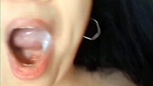 Fat BBW with big tits sits on cock in complete video on red tube.