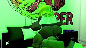 Viper and candy explore their new house with passionate fucking