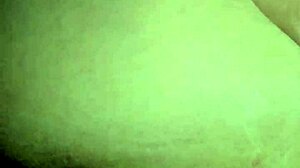 Wife bends over for creampie