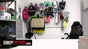 i stopped tessa from shoplifting with rough reality sex tape