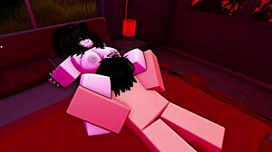 My girlfriend asked me to fuck her mercilessly on Roblox.