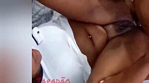 preta gostosa moans while getting massaged and fucked