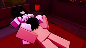 My girlfriend asked me to fuck her mercilessly on Roblox.