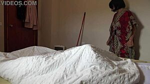 yo, hotel maid shocked when i flash my big french cock