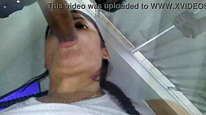 my wife told me she was at the gym and later sent a video of her getting fucked in sport wears