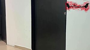 two strangers rent the same airbnb and end up in a wild teen blowjob session